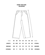 Off White Denim with Key Charm