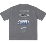 "Global" T-Shirt - Cement Grey