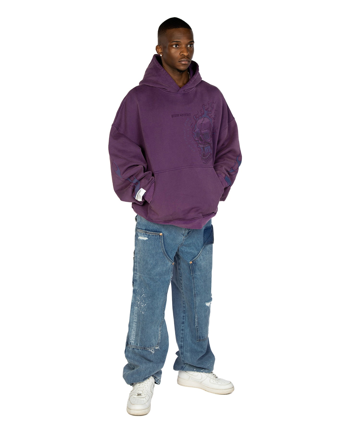 YCZWKY Hoodie / Purple