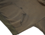 Distressed Hoodie / Olive