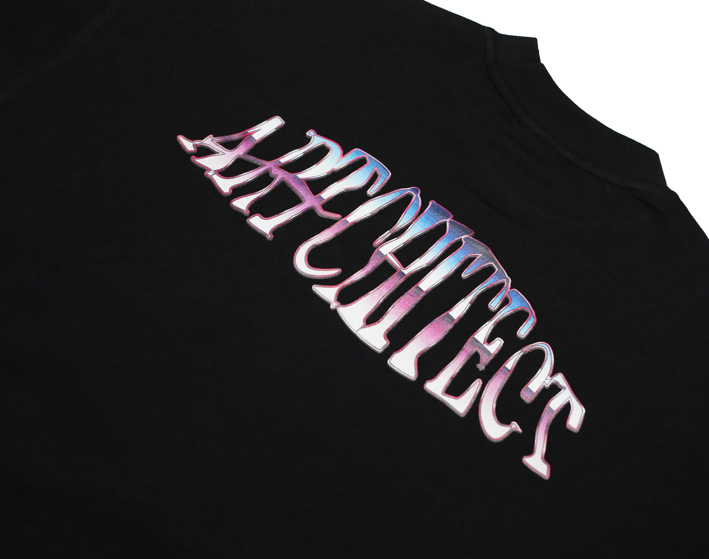 Mantra Tee / Black with Multicolor